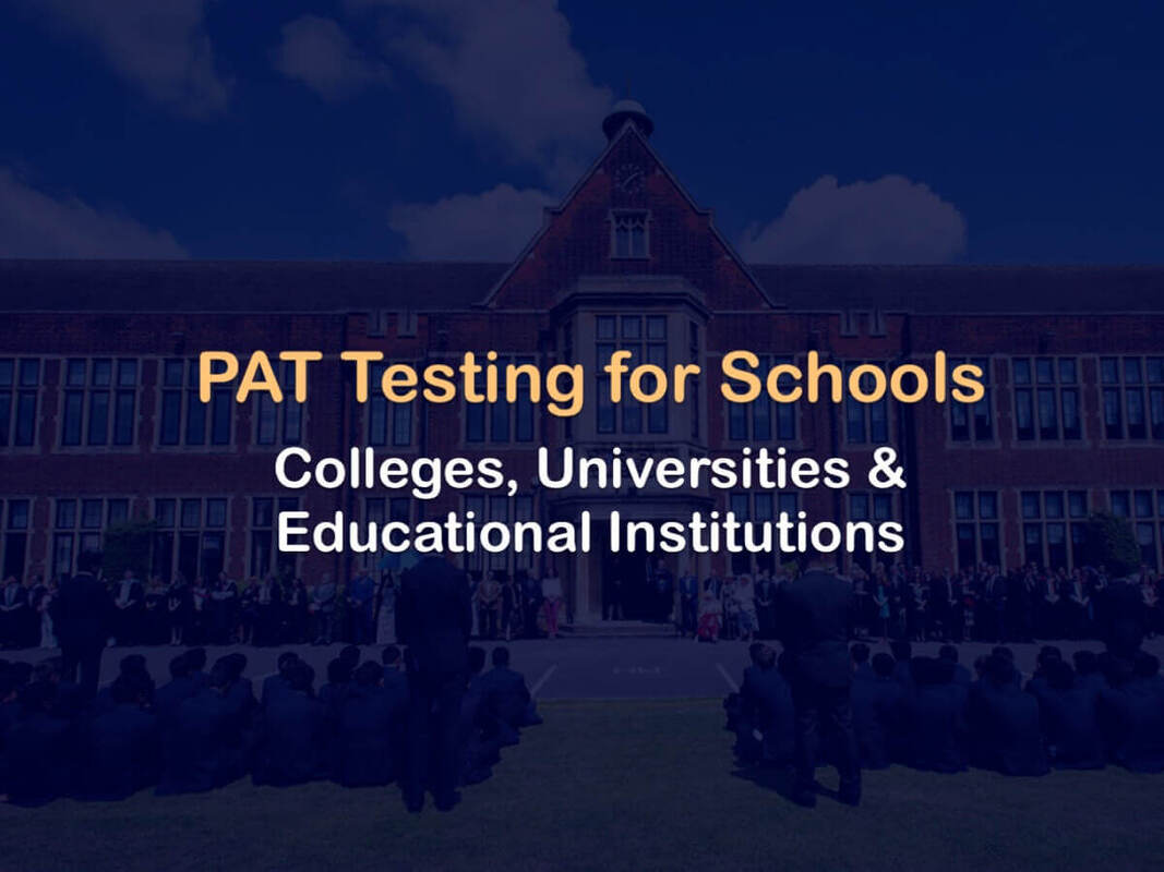 PAT Testing for schools and colleges in London 2024