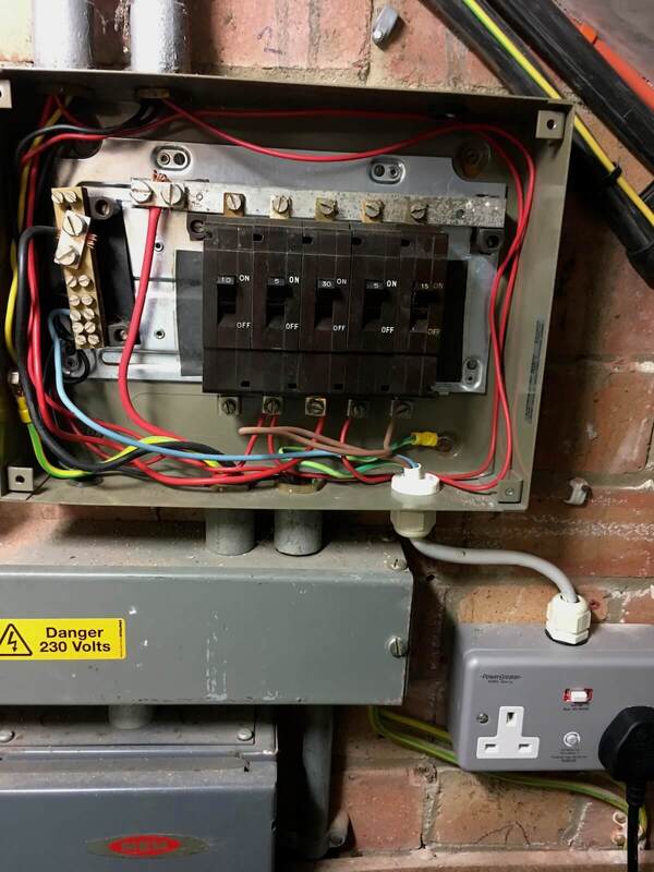 Electrical Testing in London conducted on a commercial property's circuit breakers